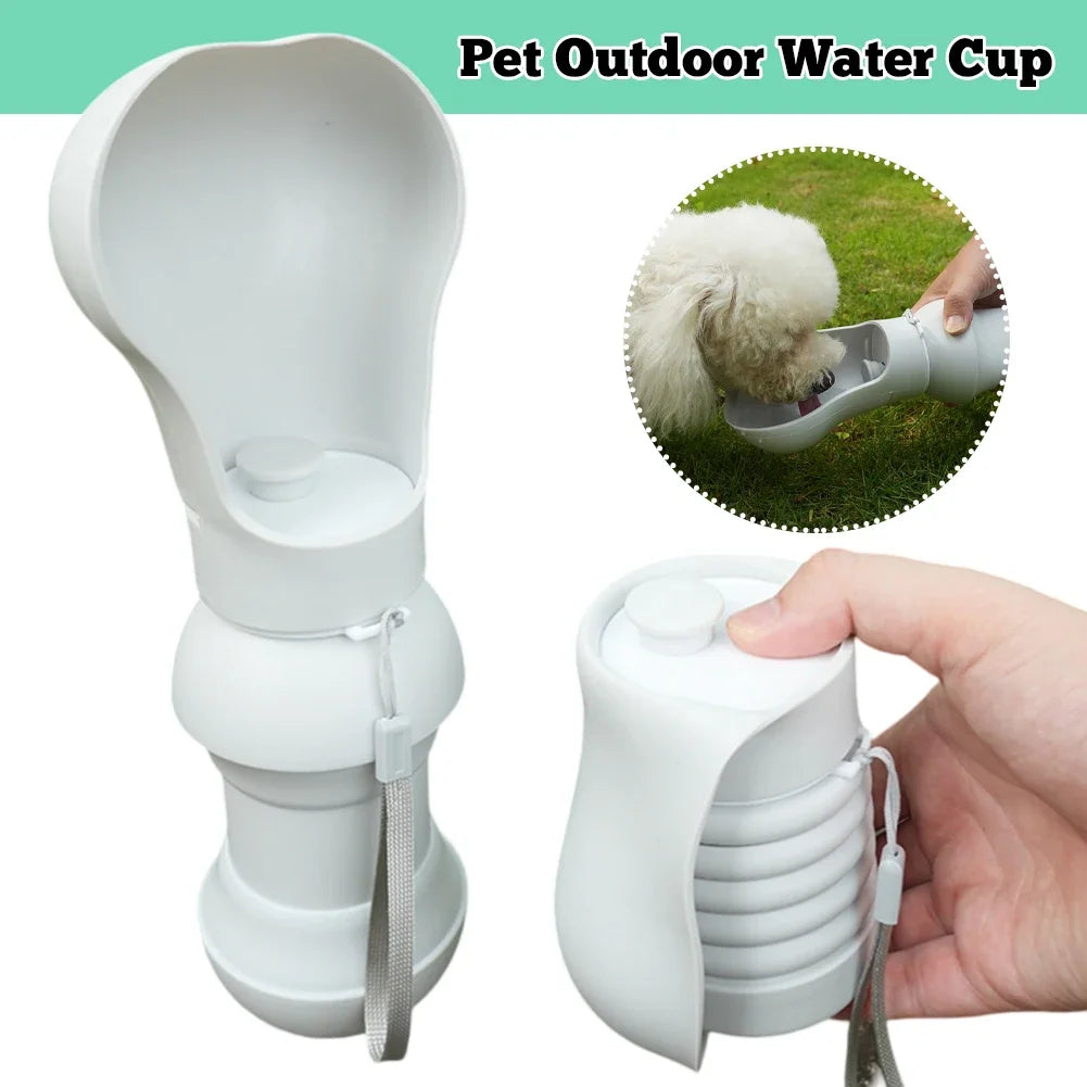 Portable Dog Water Bottle Leakproof For Small Large Dogs Cats Outdoor Walking Drinking Bowl