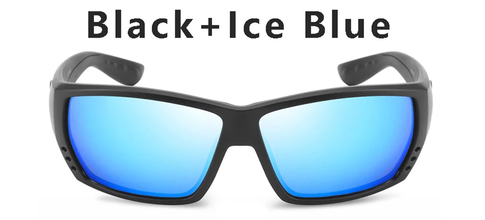 Square Sunglasses for Men and Women Classic Tuna Alley UV400 Mirror Driving Sport Eyewear