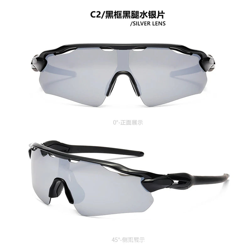 ZSMEYE RADAR EV 9208 Polarized Sunglasses for Men Outdoor Running with UV Protection and Trendy Frame