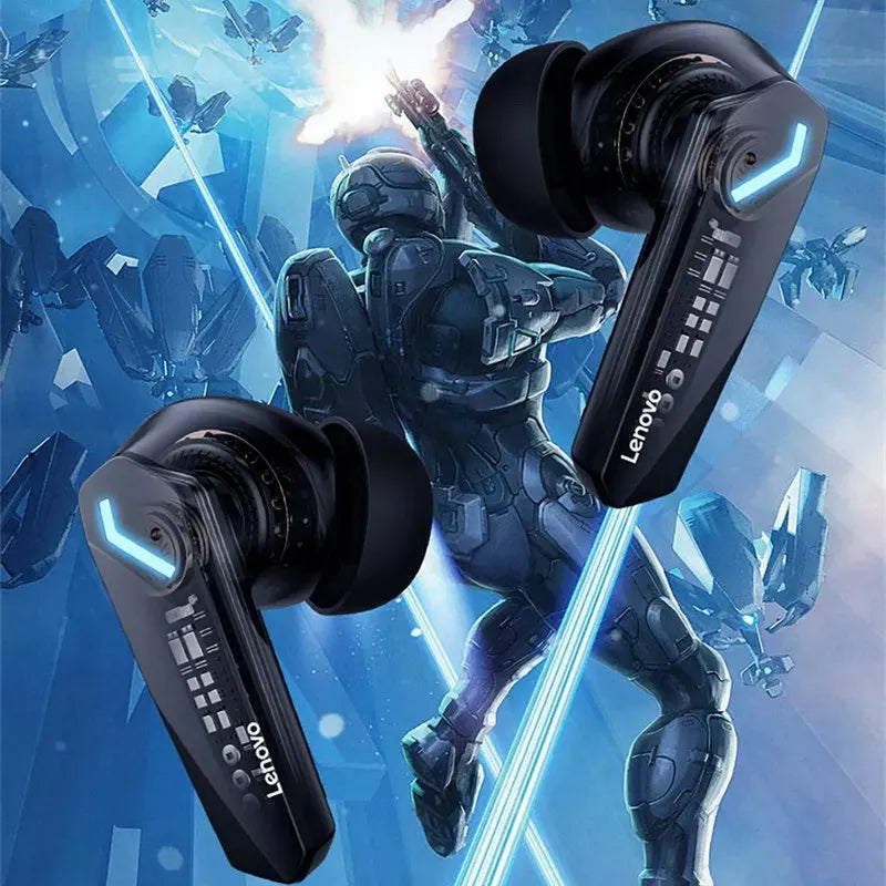 Lenovo GM2 Pro Bluetooth 5.3 Earphones Wireless In-Ear Gaming Headset Low Latency Dual Mode Music Headphones