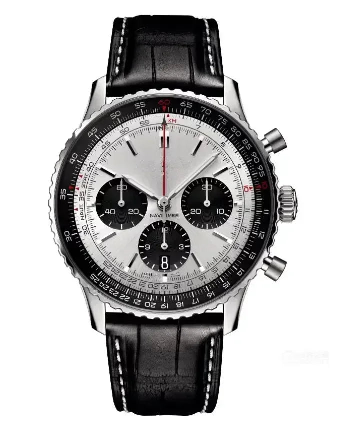 2025 Luxury Brand Men's High Quality Fashion Quartz Watch Multi-Function Chronograph Plastic Case Date Gift AAA Clocks