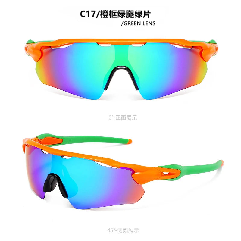 ZSMEYE RADAR EV 9208 Polarized Sunglasses for Men Outdoor Running with UV Protection and Trendy Frame
