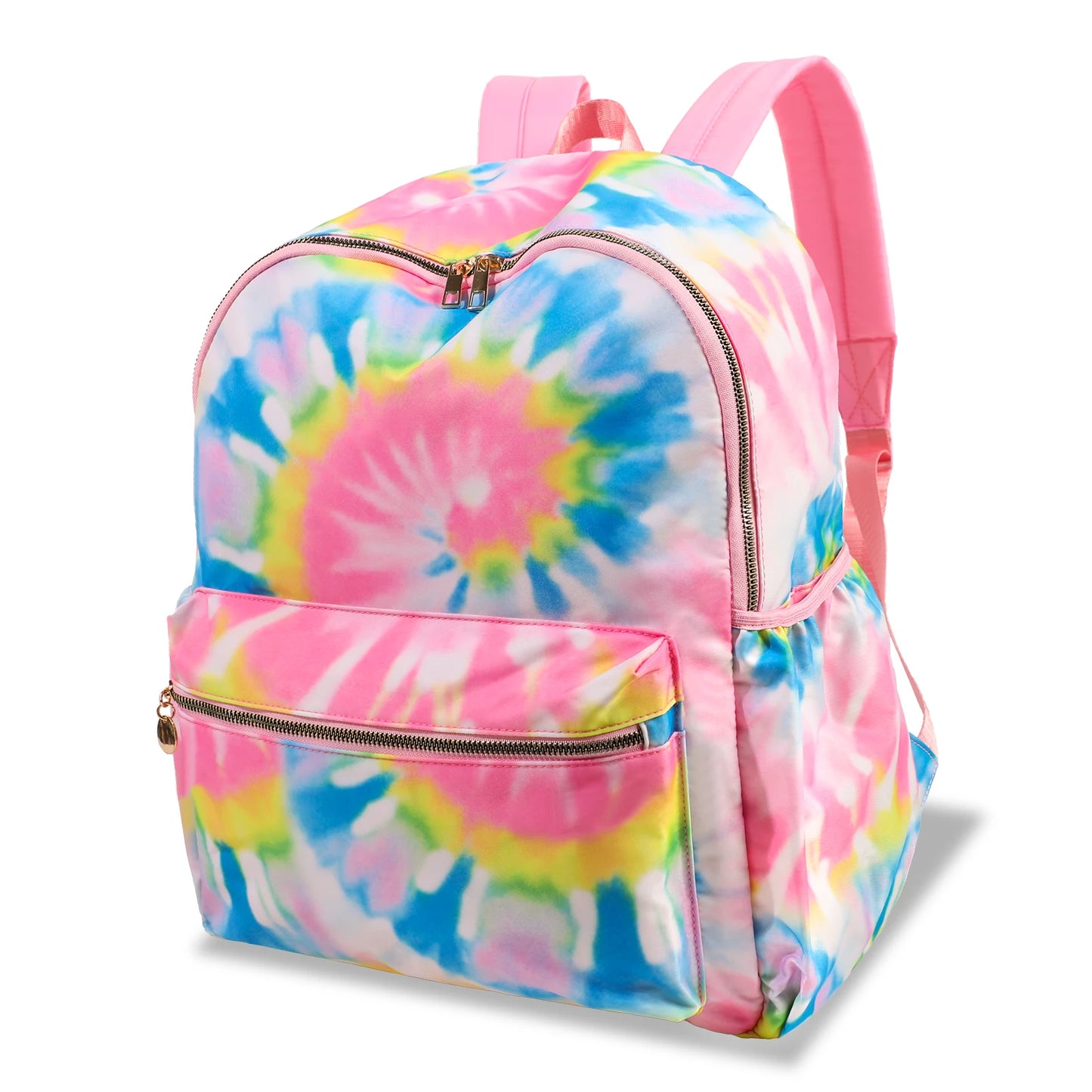 Solid School Backpack for Women and Girls Lightweight Waterproof Classic Student Travel Bag for Kids and Teenagers Casual Simple Design
