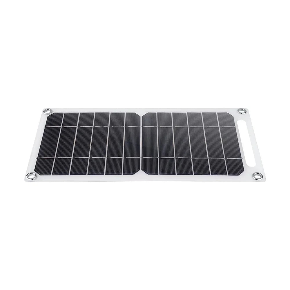 Wholesale Solar Panel 1 to 14 Pieces USB Waterproof Outdoor Hiking Camping Portable Battery Mobile Phone Charging Bank Charging Panel