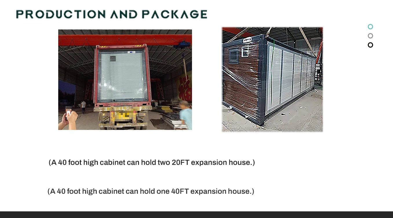 2025 Mini 20ft Expandable Steel Pod Home Office Villa Shop Kiosk Workshop Integrated Bathroom Warehouse Park