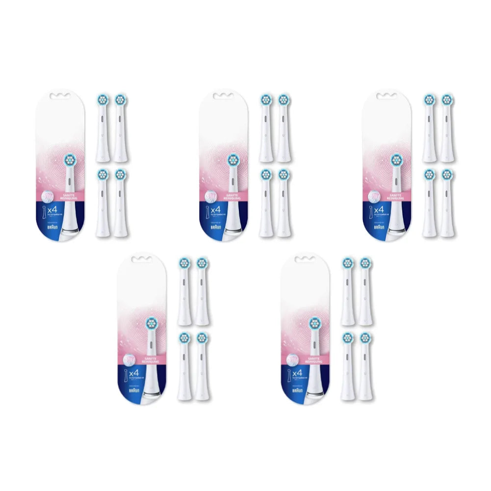 20 4PCS Replacement Toothbrush Heads Ultimate Clean Electric Toothbrush Heads for Oral B IO