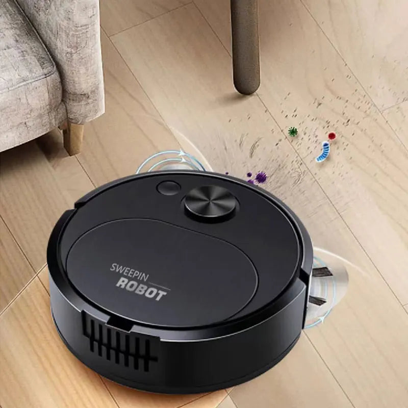 New USB Sweeping Robot Vacuum Cleaner Mopping 3 In 1 Smart Wireless 1500Pa Dragging Cleaning Sweep Floor for Home and Office