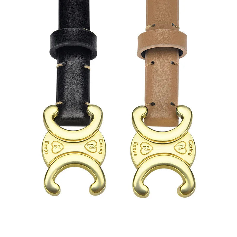 Belt Women's Multi Functional Fashion Decorative Belt with Metal Letter Buckle for Women's Cowboy Style