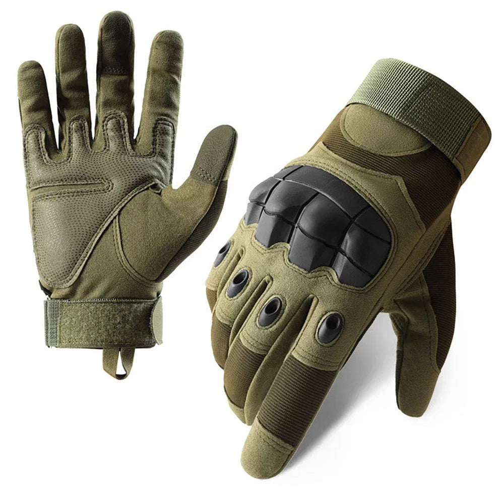 Motorcycle Gloves Touch Screen Full Finger Breathable Riding Gloves for Summer Motocross