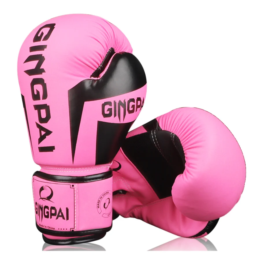 Kids and Adults Boxing Gloves 6oz 8oz 10oz 12oz Sanda Sparring Muay Thai MMA Karate Punch Training Mitts Kickboxing Durable PU Leather