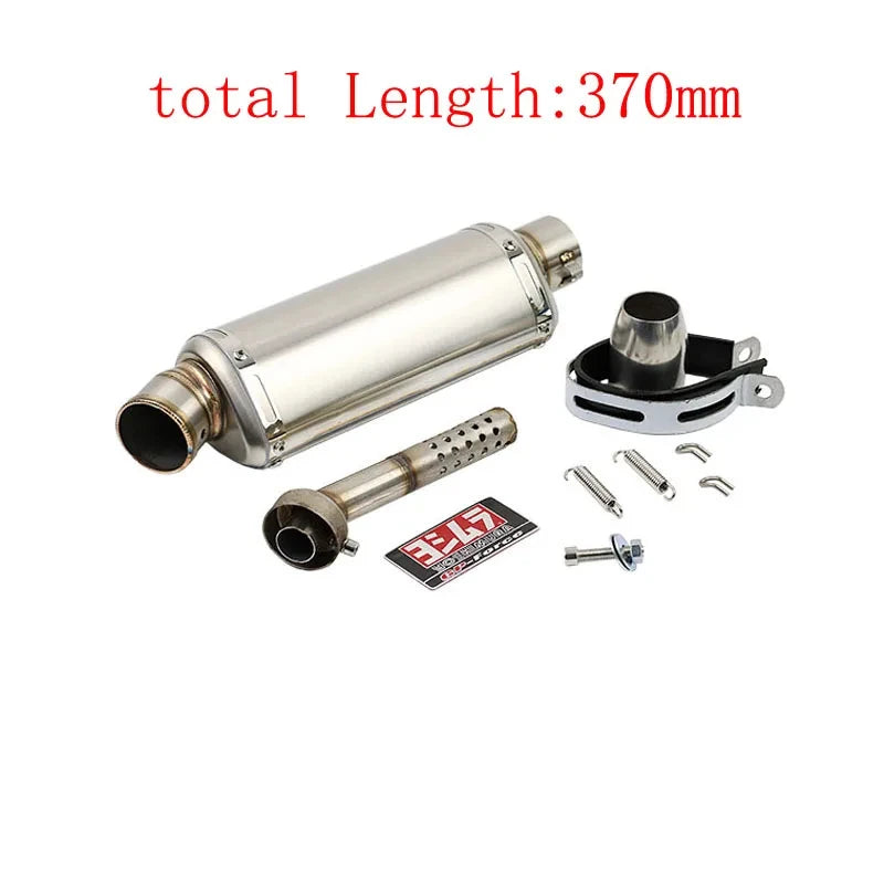 Universal 51mm Motorcycle Exhaust Yoshimura Muffler with DB Killer for Yamaha PCX125 FZ1N Z900 CBR500R R6 R25 R3 R1