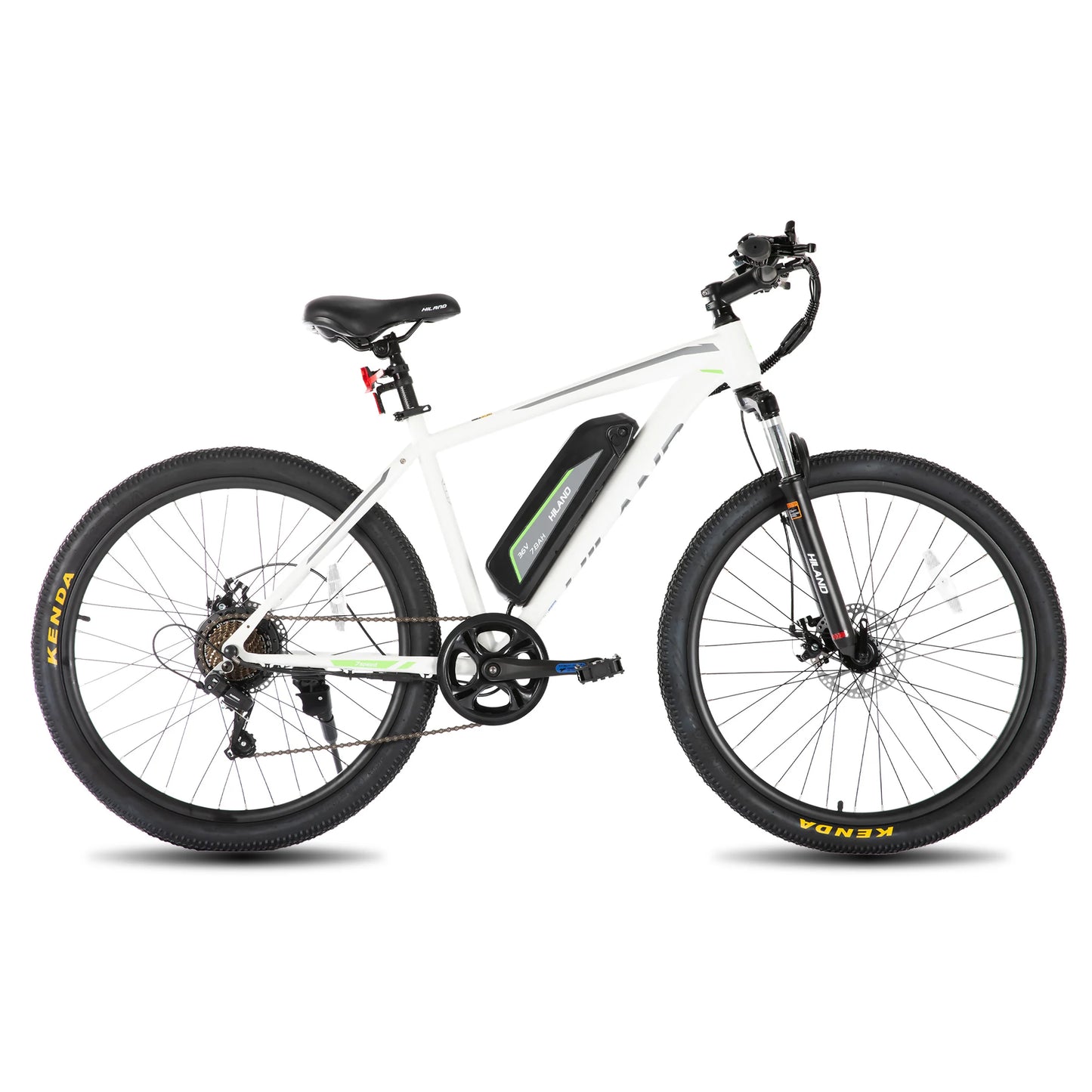 HILAND Electric Bike for Adults 26 Inch Electric Mountain Bicycle with Removable Battery 500W 36V Motor 7 Speeds 20MPH Ebike