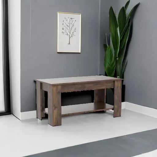 Lift Up Coffee Table With Hidden Compartments And Storage Shelves For Home Living Rooms