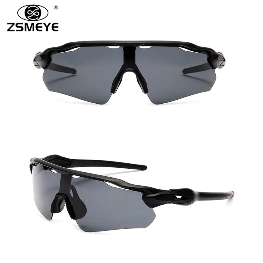 ZSMEYE RADAR EV 9208 Polarized Sunglasses for Men Outdoor Running with UV Protection and Trendy Frame