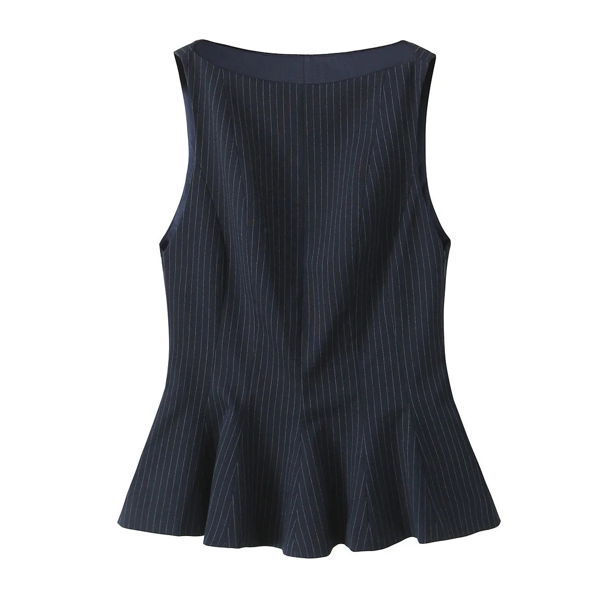 Trafa Women's Elegant 3 Color Ruffle Zipper Top
