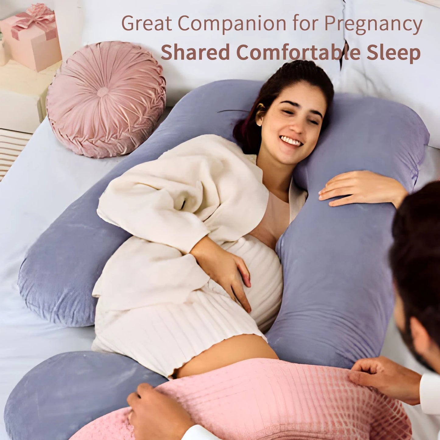 Zhejiang Pregnancy G Shaped Full Body Maternity Pillow