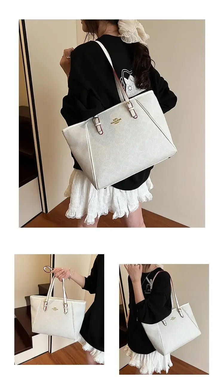 2025 Women's Tote Bag Ample Storage Stylish Single Shoulder Design Ultra Versatile for Effortless Commuting