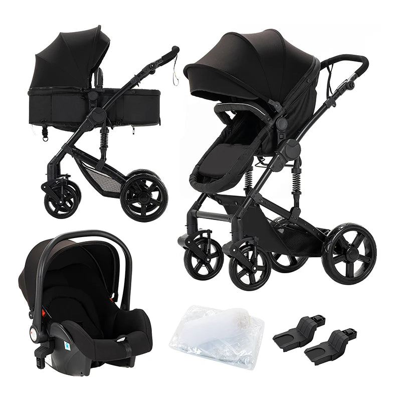 Is Foldable Lightweight Newborn Baby Stroller 3 In 1