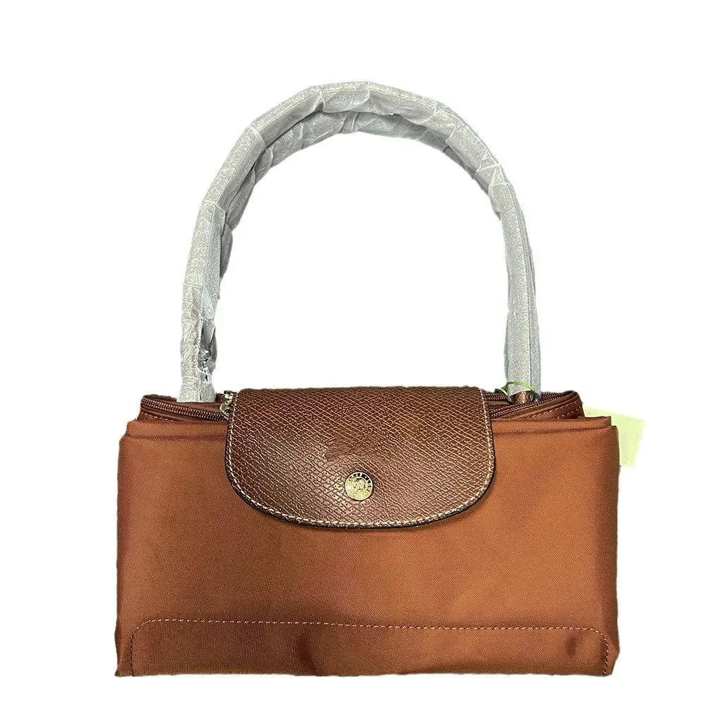 French Dragon Large Handbag Classic Dumpling Tote Shoulder Bag for Women
