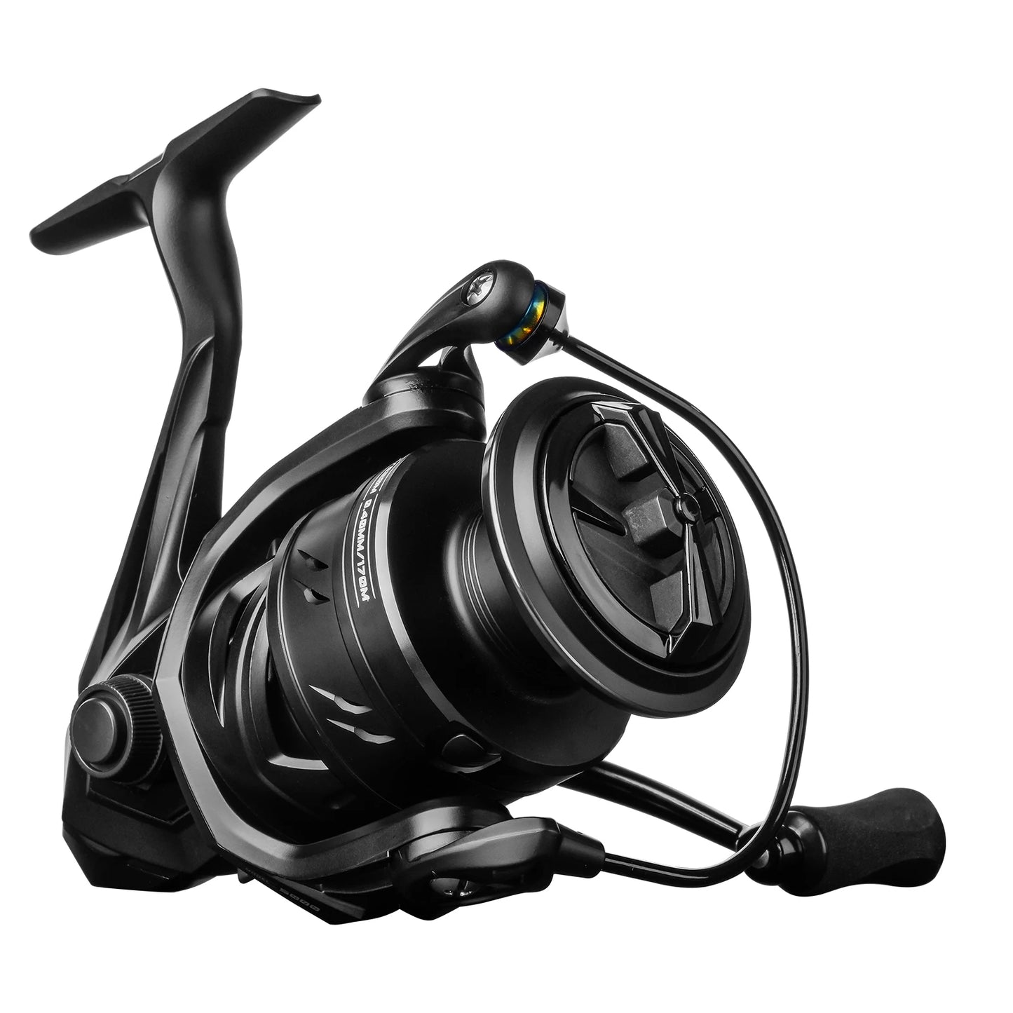 Handing M1 Spinning Reel Graphite Fishing Reel 12kg Max Drag 9 Plus 1 Ball Bearings 5.2 To 1 Gear Ratio All Purpose Fishing Spinning Reel