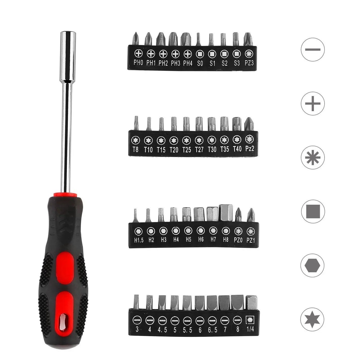 95PCS Mechanics Tool Set General Purpose Mixed Sockets and Wrenches Auto Repair Tool Kit with Plastic Storage Case