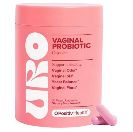 Women's Vaginal Probiotics Capsules for pH Balance with Prebiotics 60 Count Feminine Health Care