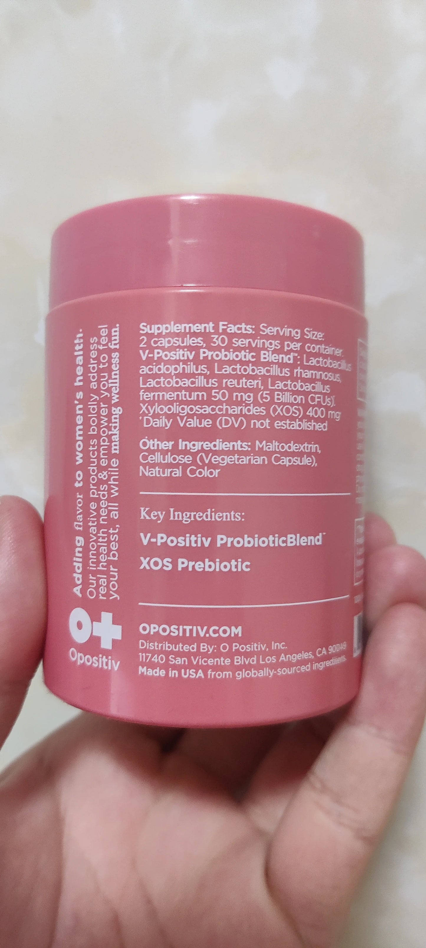 Women's Vaginal Probiotics Capsules for pH Balance with Prebiotics 60 Count Feminine Health Care