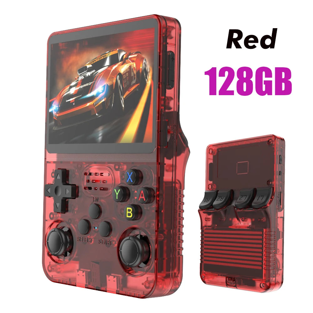 Boyhom R36S Retro Handheld Video Game Console 64GB Storage Classic Games