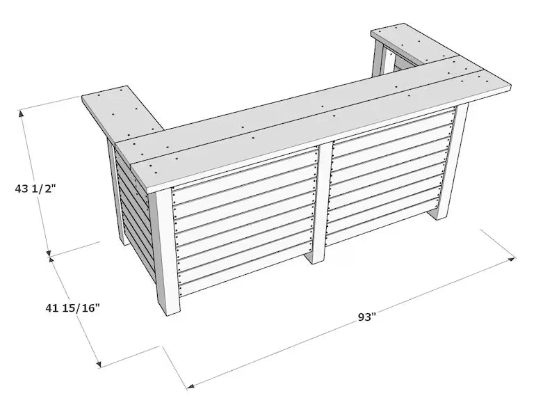 Step By Step DIY Wooden Bar Plan Beginner Friendly Guide For Garage Basement Or Outdoor Use