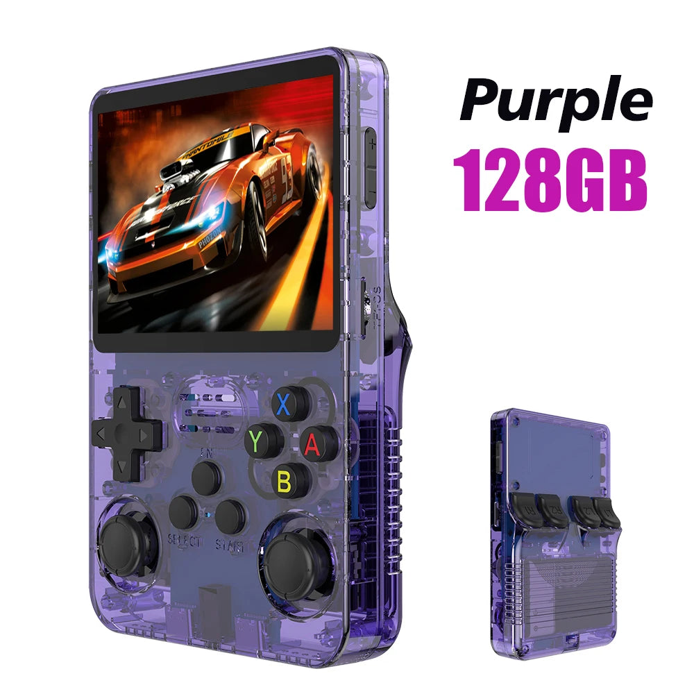 Boyhom R36S Retro Handheld Video Game Console 64GB Storage Classic Games