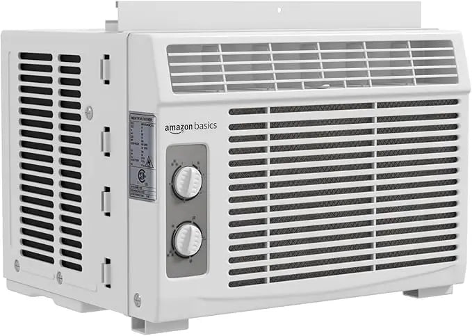 5000-24000BTU WIFI Small Window Air Conditioner, 150-1500 Sqf, Window AC Units with Cool and Fan Functions, Washable Filter