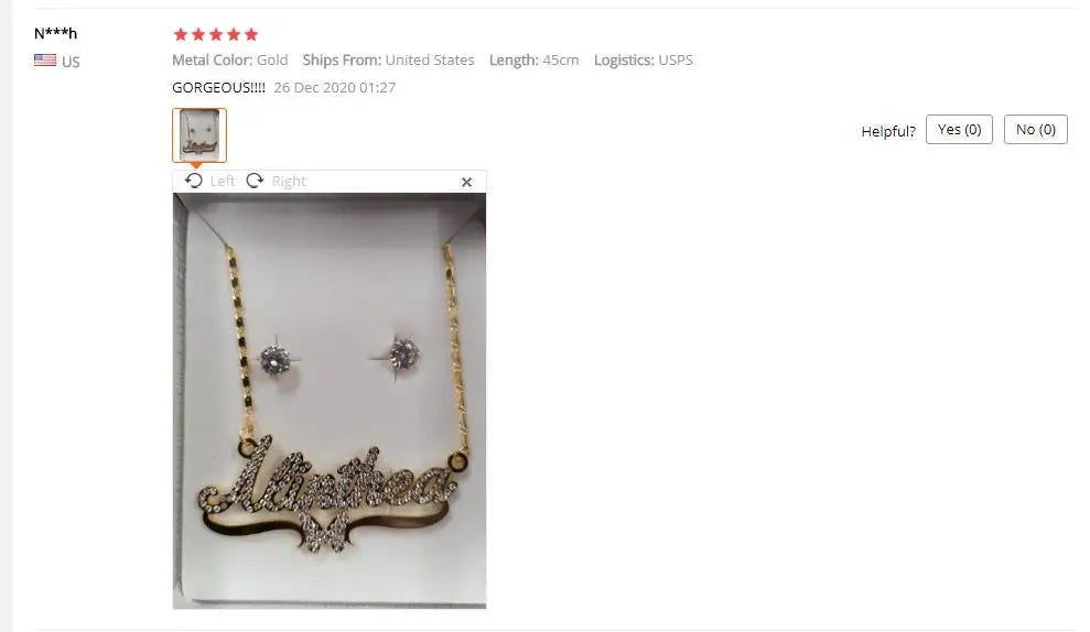 DOREMI Butterfly Pendant Letters Necklace for Women Stainlesss Custom Chain Jewelry  Children Personalized