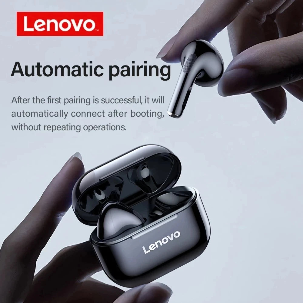 Original Lenovo LP40 Wireless Headphones TWS Bluetooth Earphones Touch Control Sport Headset Stereo Earbuds for Android Phone
