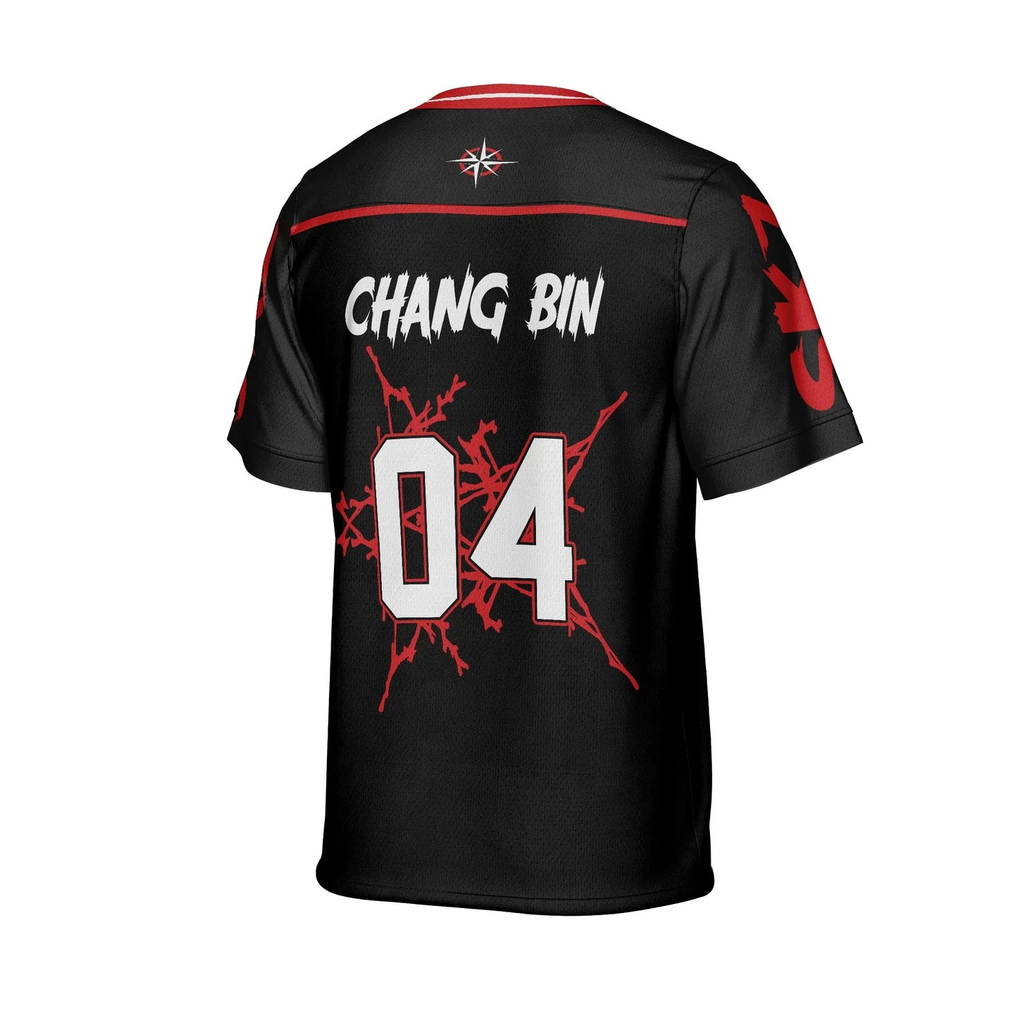 2025 Men and Women Fashion V Neck Short Sleeved T Shirt Stray Kids Sports Shirt Y2K Street Hip Hop Casual Versatile Jersey