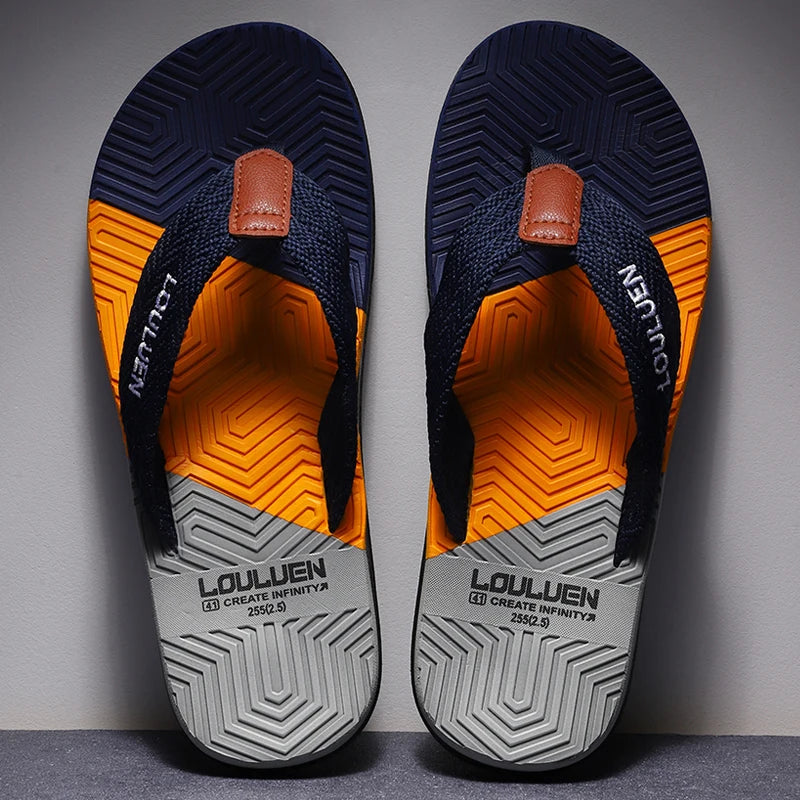 High Quality Men Flip Flops Summer Beach Slippers Casual Outdoor Footwear