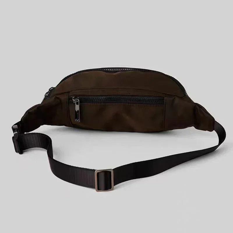 AL Fashion Yoga Chest Shoulder Bag Explorer Fanny Pack Adjustable Shoulder Strap Waist Bag Portable Multifunctional Sports Bag