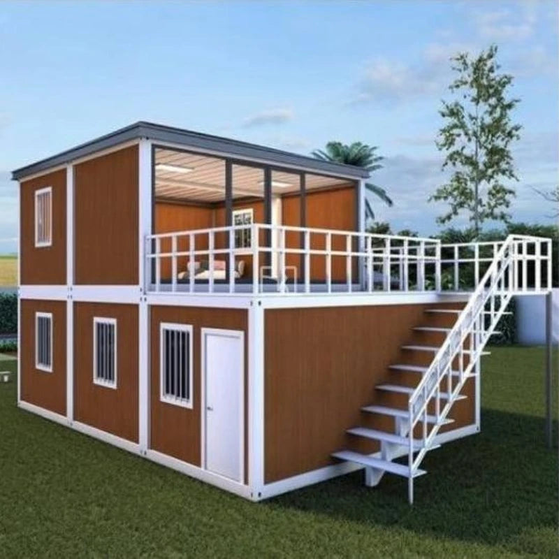 20ft Prefabricated Houses 40ft Expandable Container Houses Custom 2-4 Bedroom Homes with Full Furnishings Modular Houses