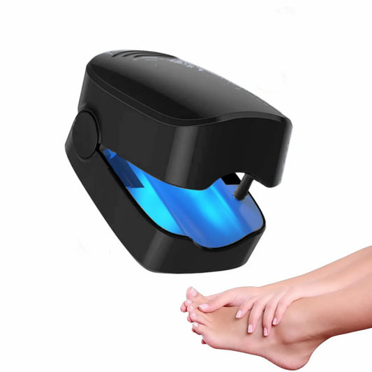 Nail Fungus Cleaning Light Device for Onychomycosis USB Rechargeable 905nm Infrared Light and 470nm Blue Light Nail Care Tool