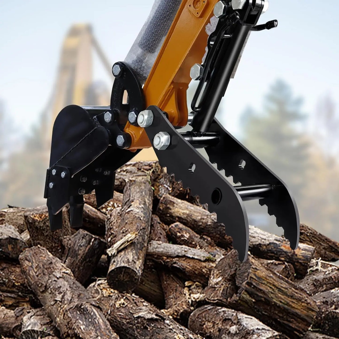 USA Stock Hydraulic Thumb Clip For Mini Excavators Tool