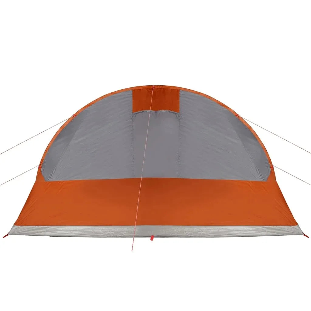 Camping Tent 185T Polyester Waterproof Outdoor Tunnel Tent for 5 People with 2 Bedrooms and 4 Windows