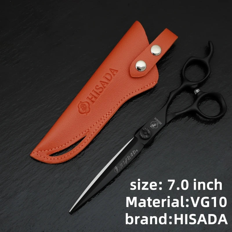 Hisada Professional Hairdressing Scissors 6 Inch VG10 Stainless Steel Cutting Scissors for Salon Use