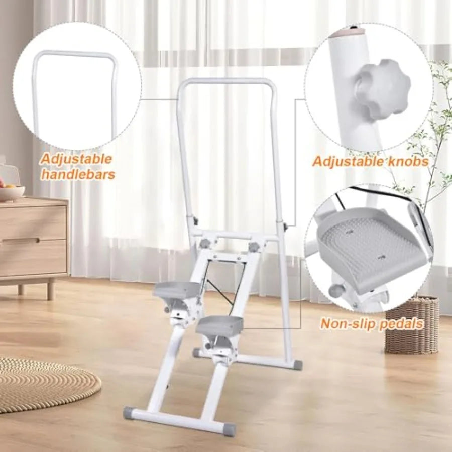 Hign-Concerned Folding Vertical Stair Stepper Home Workout