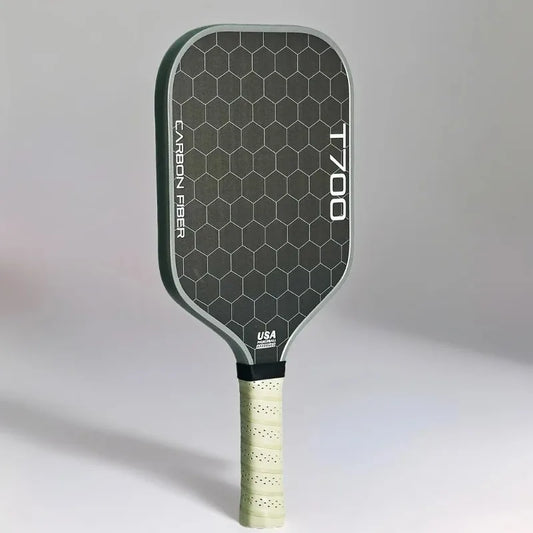 Carbon Fiber T700 Pickleball Paddle Polymer Honeycomb Core Enhanced Power Rotation and Control 16mm