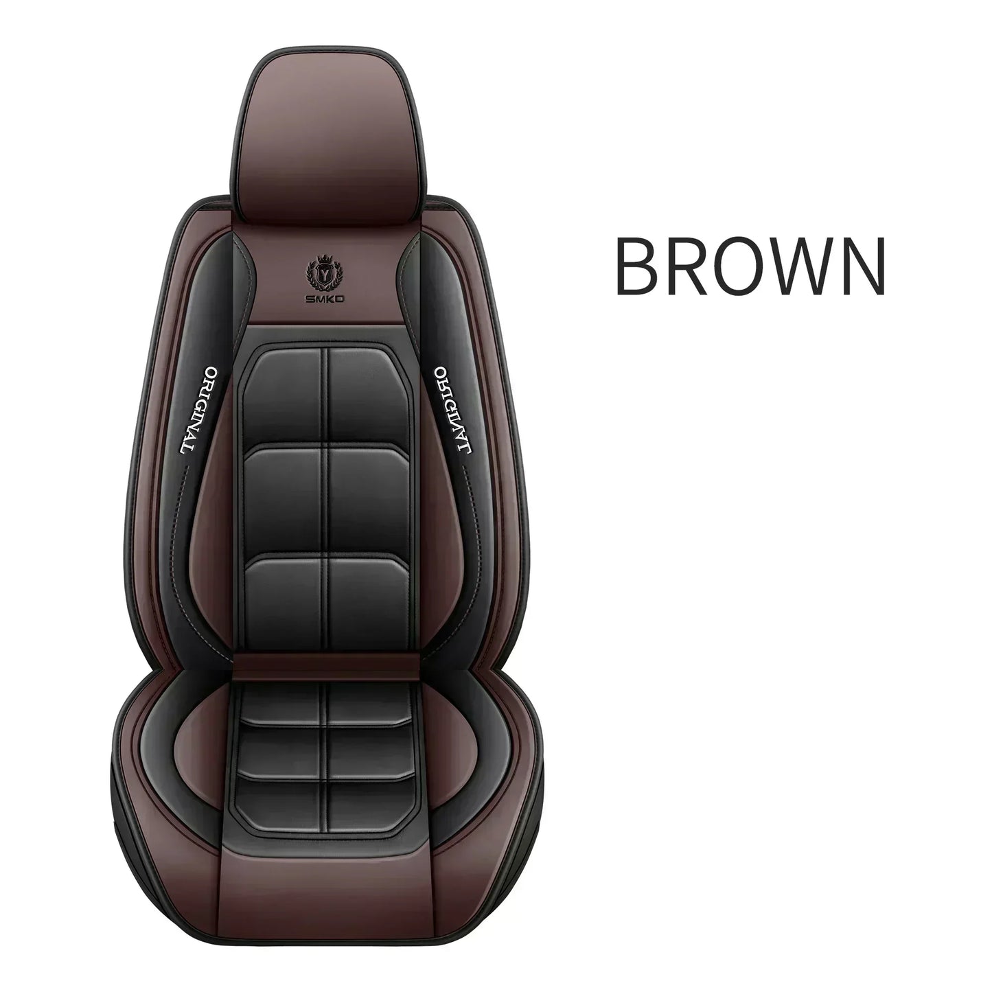 Car seat covers, fully wrapped muscle seat covers, PU leather, waterproof, wear-resistant, soft and comfortable seat cushions