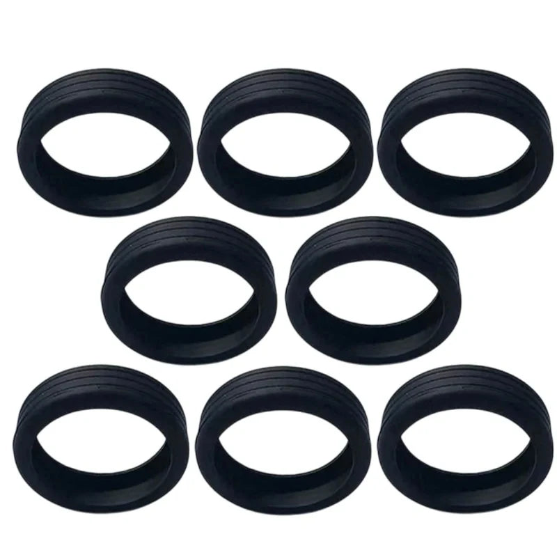 8PCS Luggage Wheels Protector Silicone Wheels Caster Shoes Reduce Noise Wheels Guard Cover Travel Luggage Suitcase Accessories