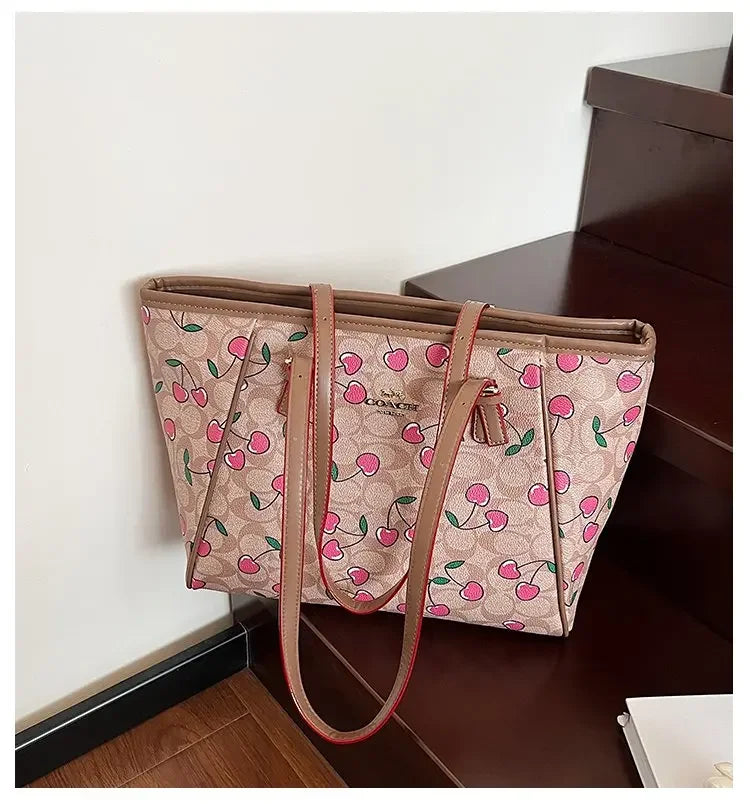 2025 Women's Tote Bag Ample Storage Stylish Single Shoulder Design Ultra Versatile for Effortless Commuting