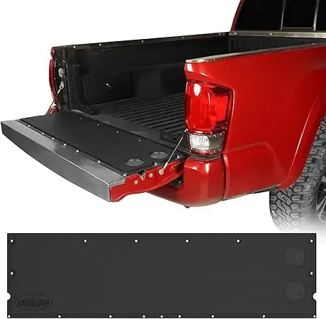 Customizable-Hooke Road Tacoma Flat Tailgate Cover Panel Table Plate Pad For 2005-2023 Toyota Tacoma 2nd 3rd Gen, Tail Gate Camp