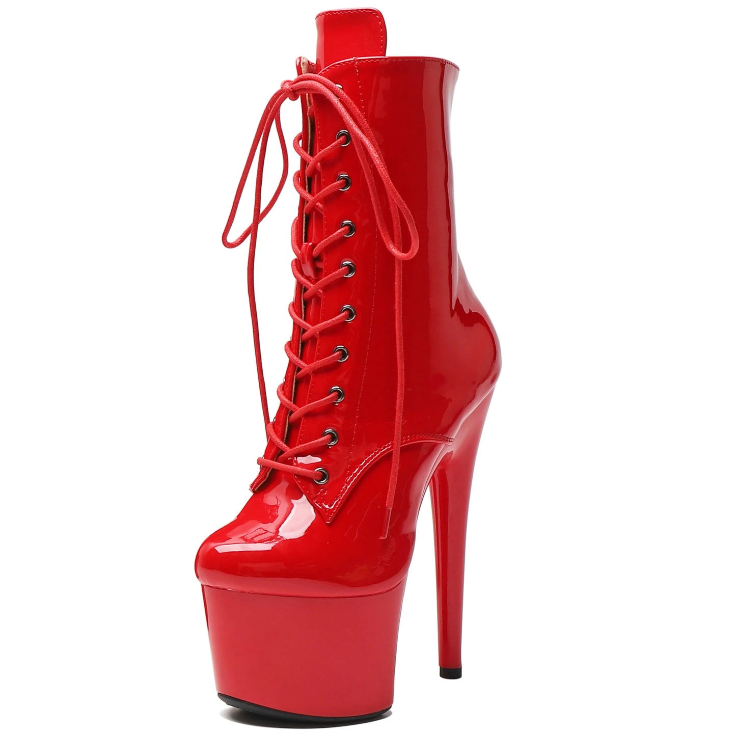 WUXIN H&P 6 in Stripper Heels Pole Dance Boot Shoes For Women, Exoti Stiletto Ankle Boots