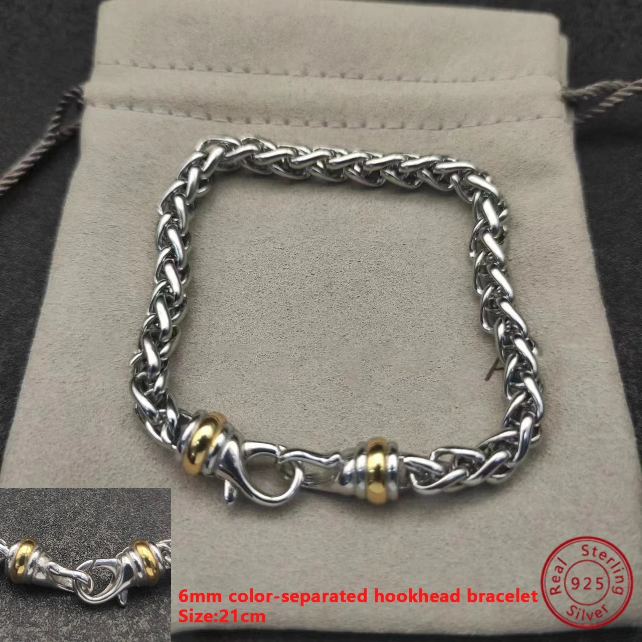 High Quality Fashion Silver Bracelet for Banquets