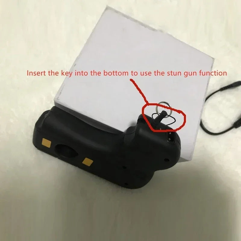 Women's Personal Safety LED Flashlight Black Ideal for Travel and Outdoor Activities
